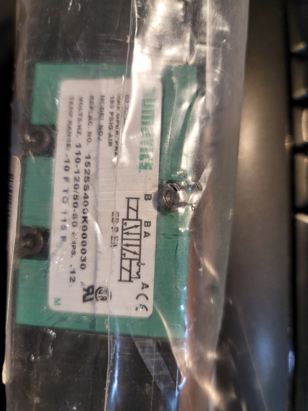 ASCO NUMATICS 152SS400K000030 SOLENOID VALVE NEW