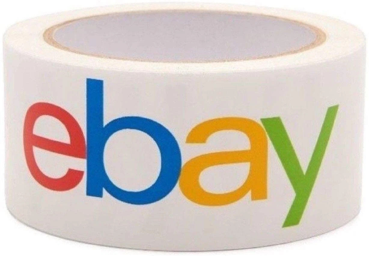 eBay Branded Packing Tape for Shipping 1 Roll 75 yards x 2″ Buy more & Save