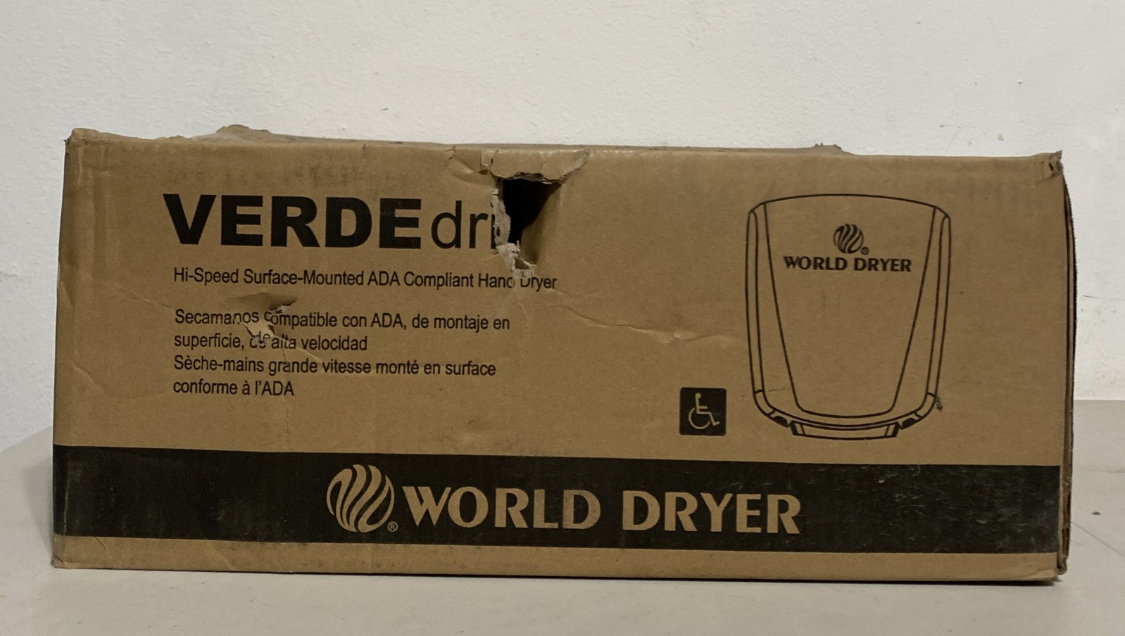World Dryer Verde-dri model Q-973A2