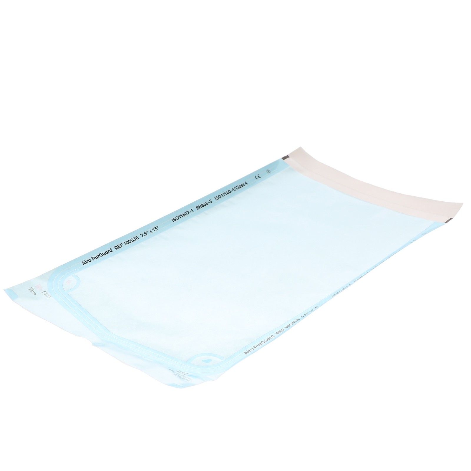 House Brand Dentistry 100538 Sterilization Pouches 7.5″ X 13″ Blue Film 200/Pk