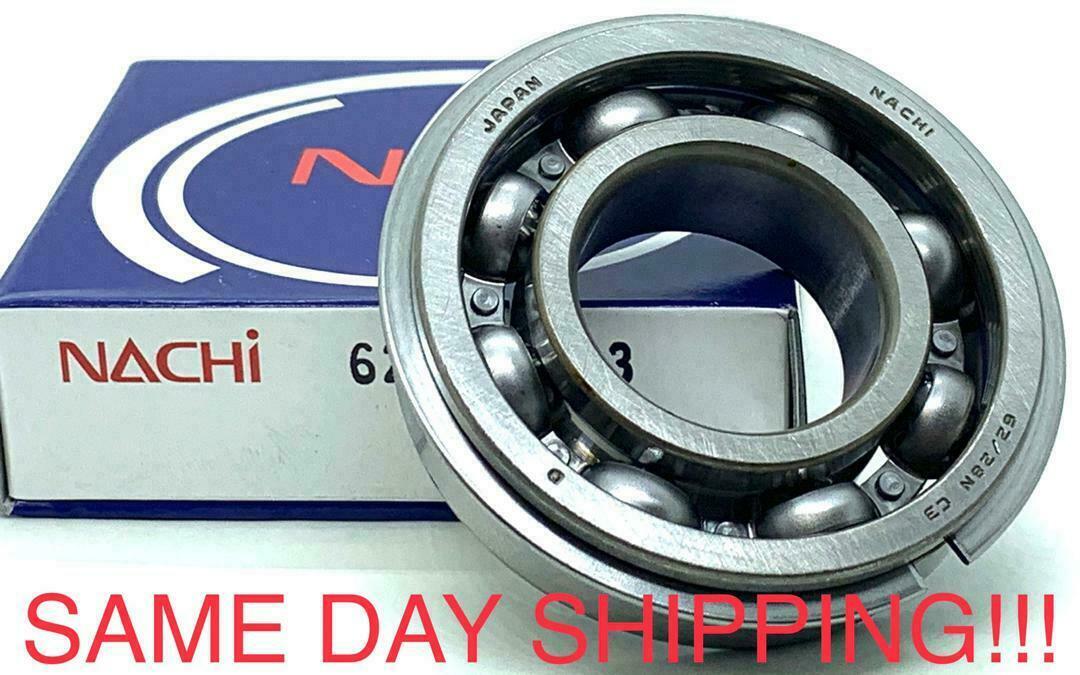 62/28 NR C3 NACHI 28x58x16mm Open Snap Ring Japan Bearing SAME DAY SHIPPING
