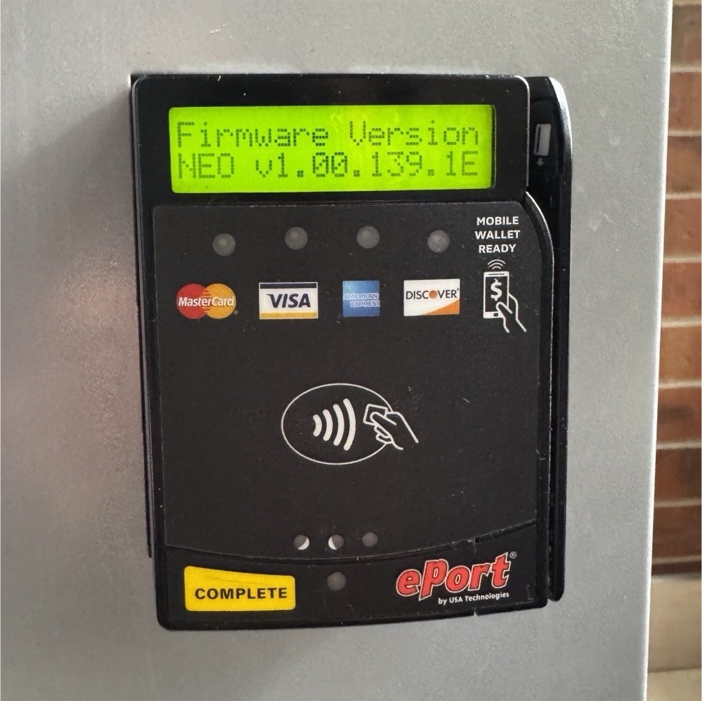 USA Technologies ePort Credit Card Terminal Wired with Antenna and Cables
