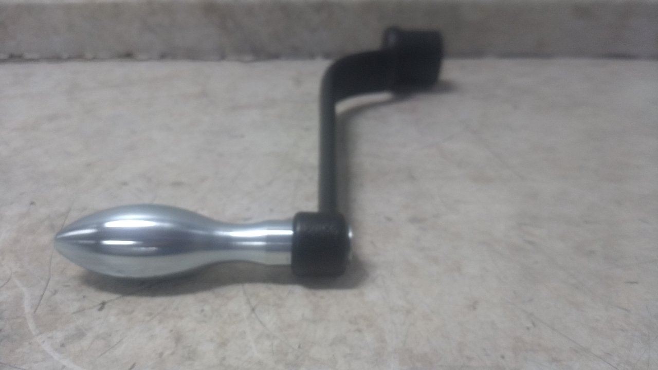 JW Winco 20MC12/F 315mm Handle L 54mm Bore Depth Crank Handle