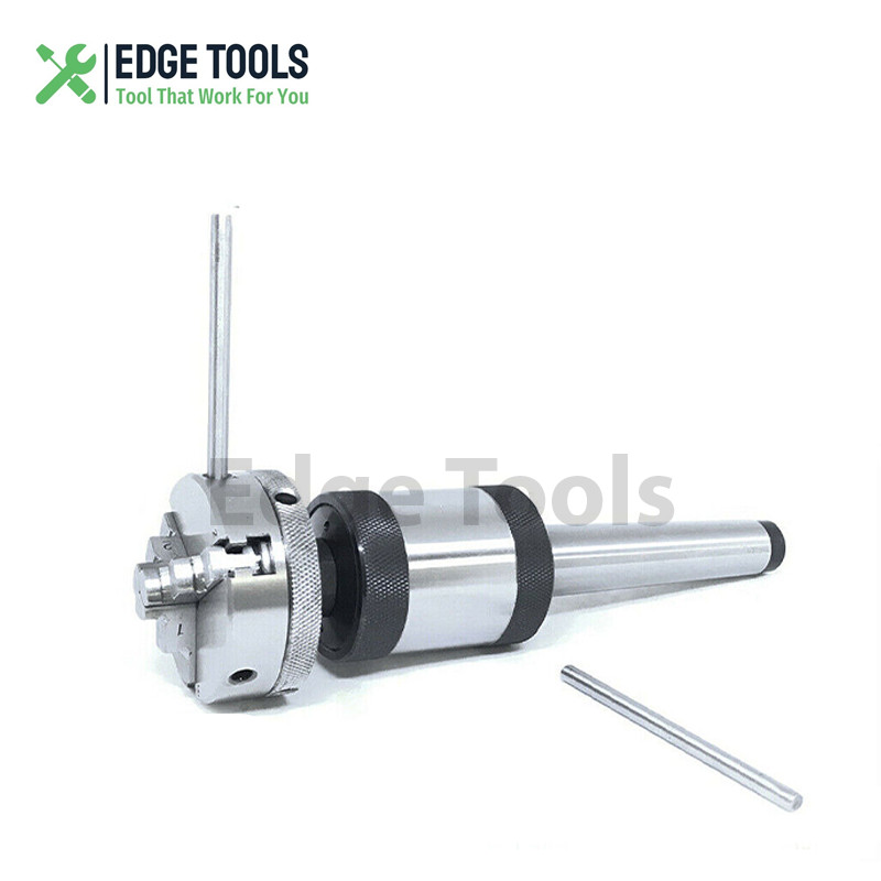 Self Centering Baby Lathe Chuck MT2 Revolving Center 2MT Shank 3 Jaw 65mm 2-1/2″