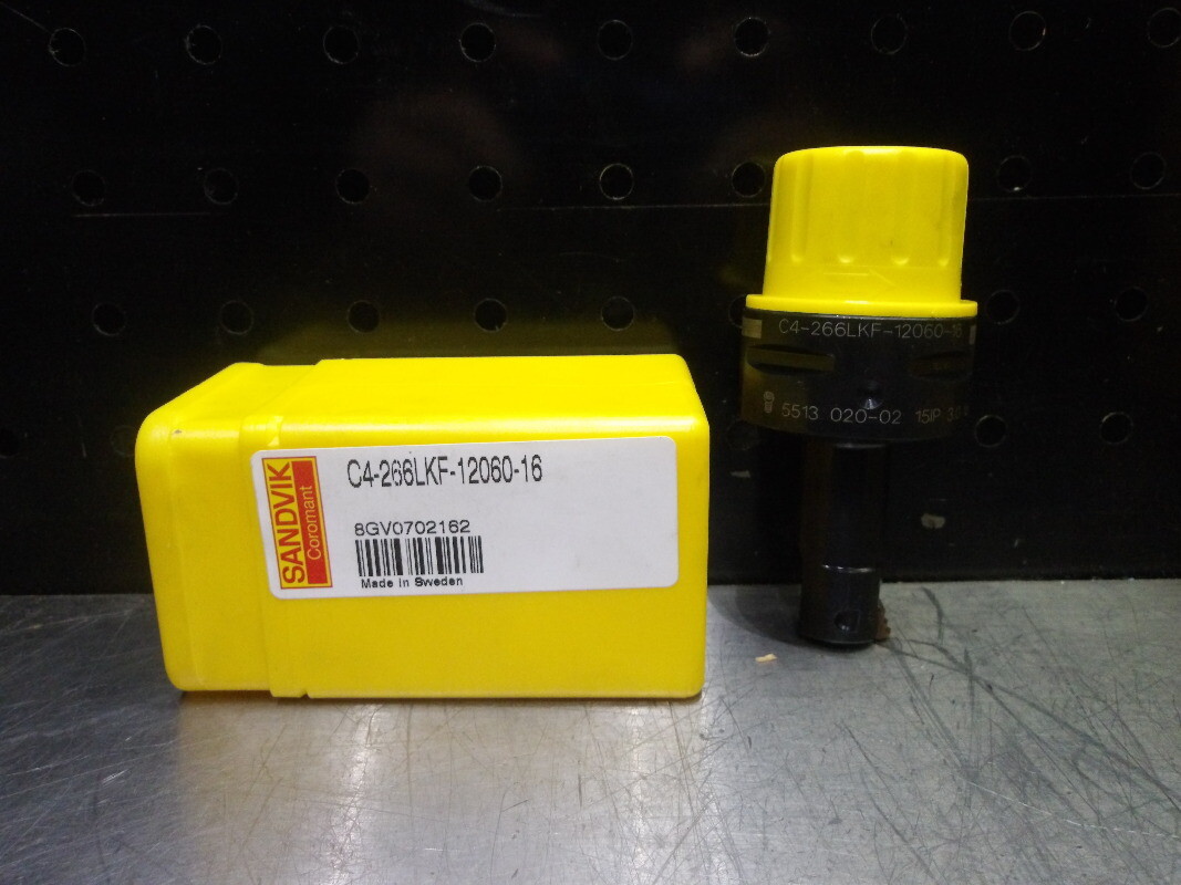 Sandvik Capto C4 20mm Coolant Thru Threading Head C4-266LKF-12060-16 (LOC2207)