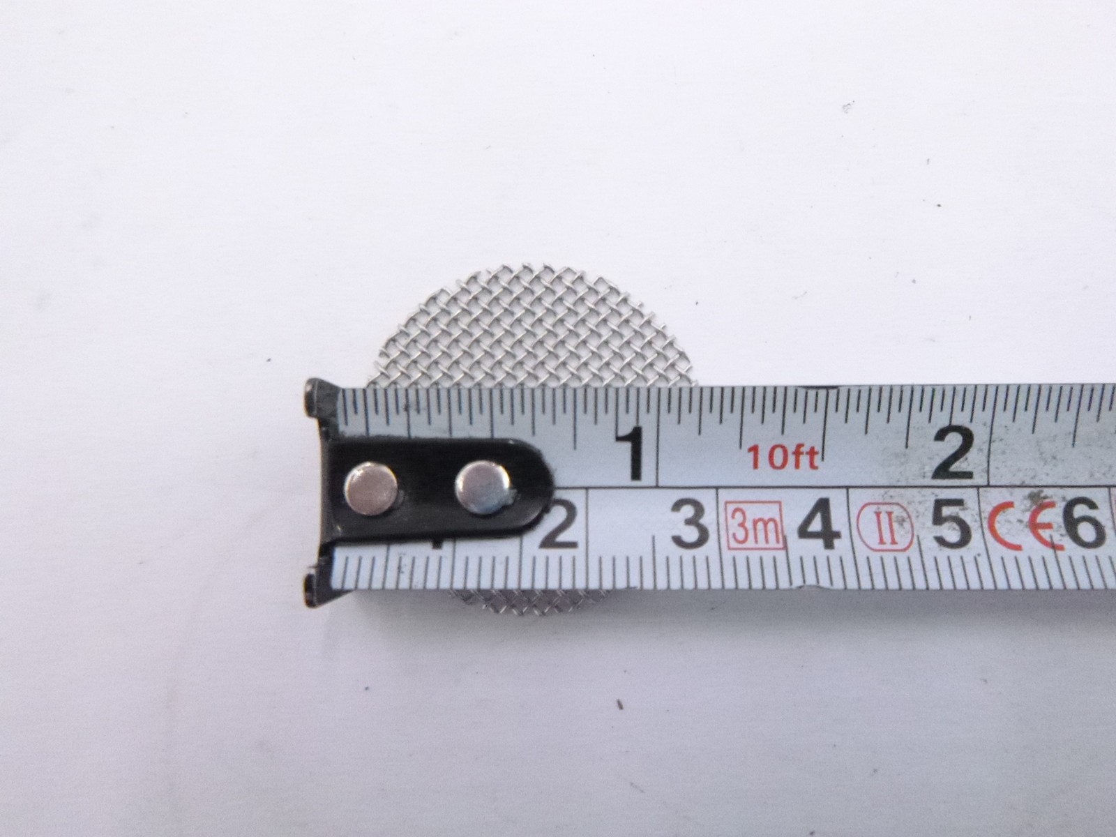 100 Pack 1-1/4″ Stainless Steel Mesh Pipe Screens
