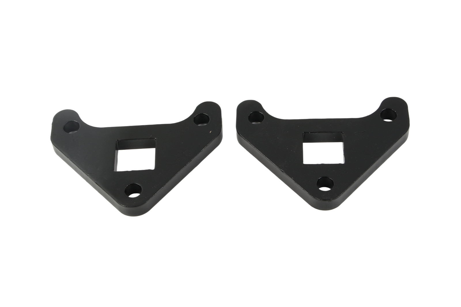 2Pcs Flange bracket Fits For Chinese Mini Excavator Drive Motor Bracket BLACK