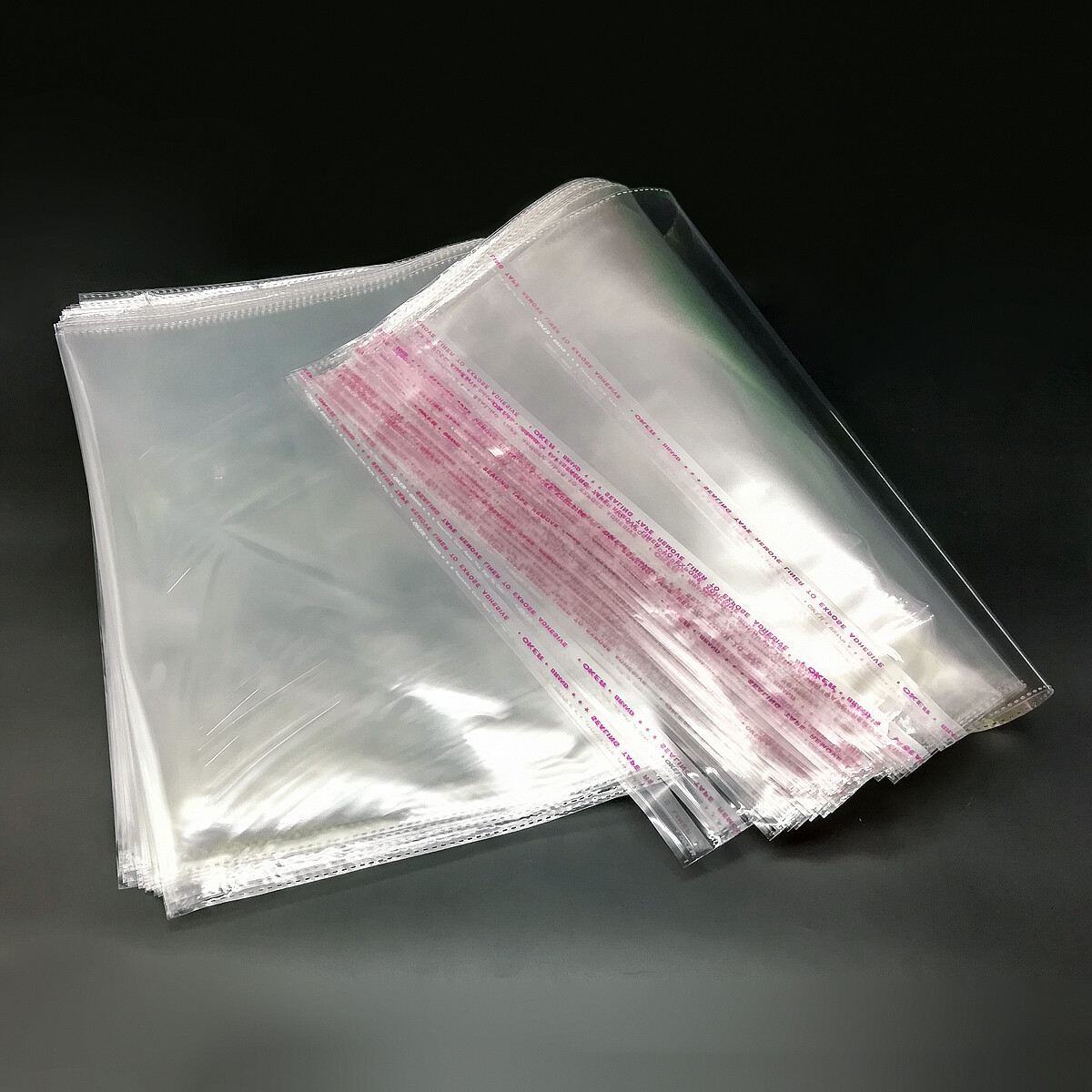 Bags Foil Bags Adhesion High Gloss PP Clear Transparent Poly Plastic Shipping