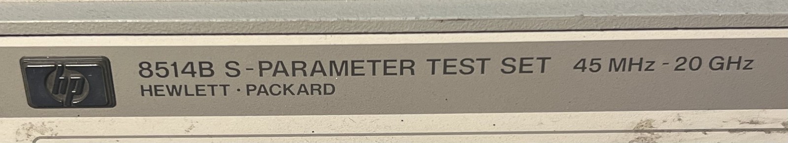 HP Hewlett Packard Agilent 8514B S-Parameter Test Set 45MHz – 20GHz