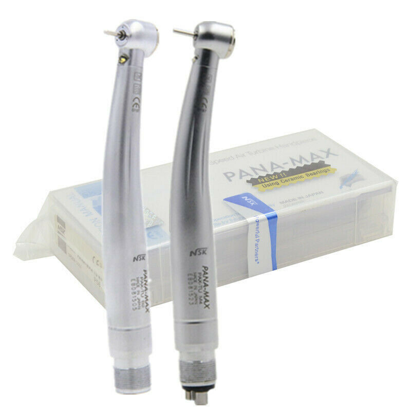 NSK Type Dental PANA MAX High Speed LED Handpiece Big Head Triple Spray 4H/2H US