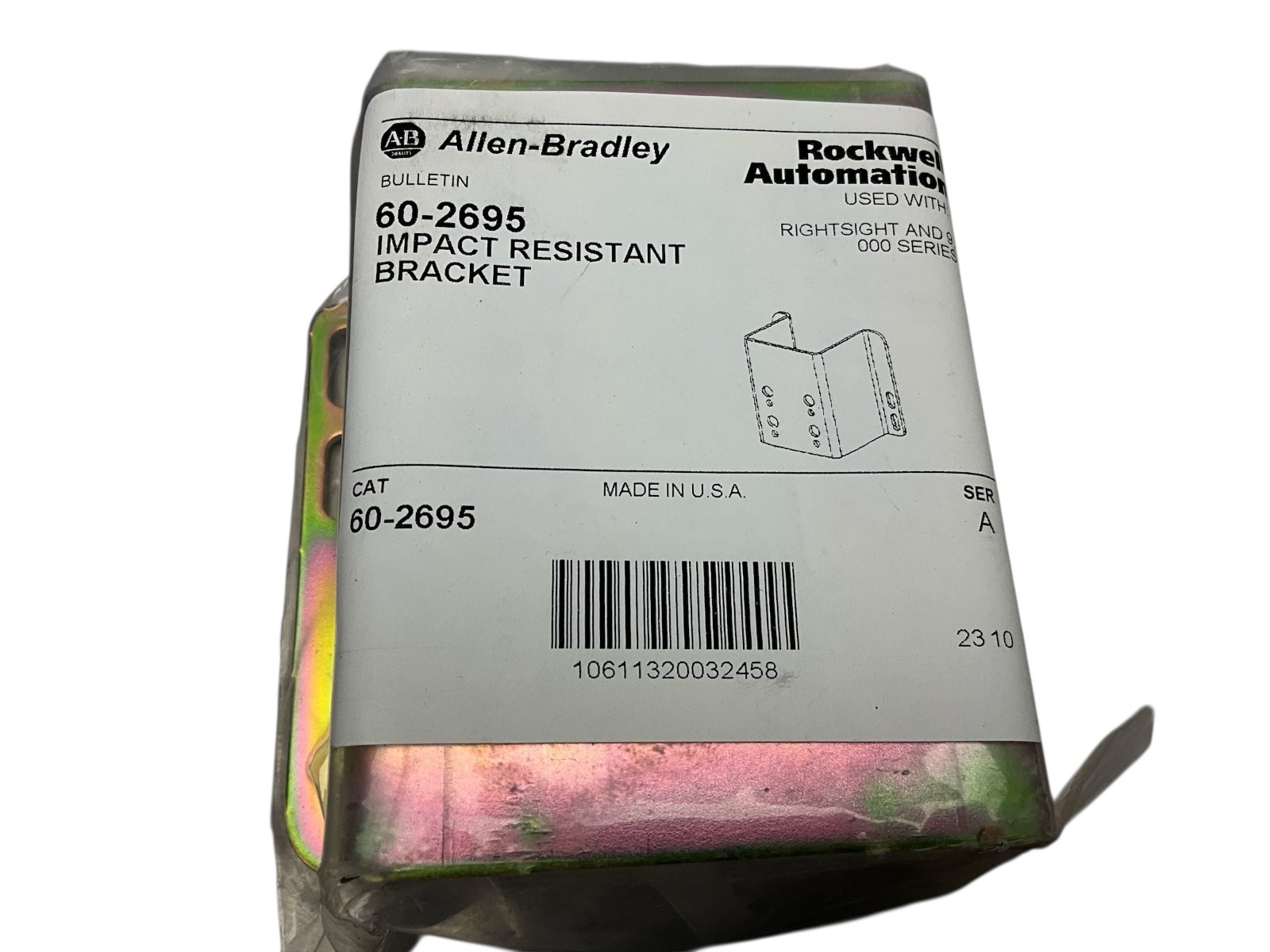 Allen-Bradley 60-2695 Impact Resistant Bracket Rockwell Automation New