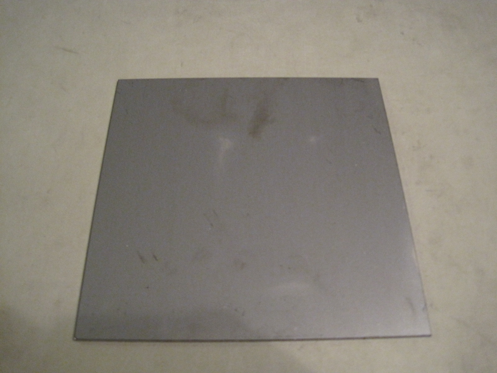 1/4″ Steel Plate, Rectangle, 7″ x 7″, A36 Mild Steel, .25 thick