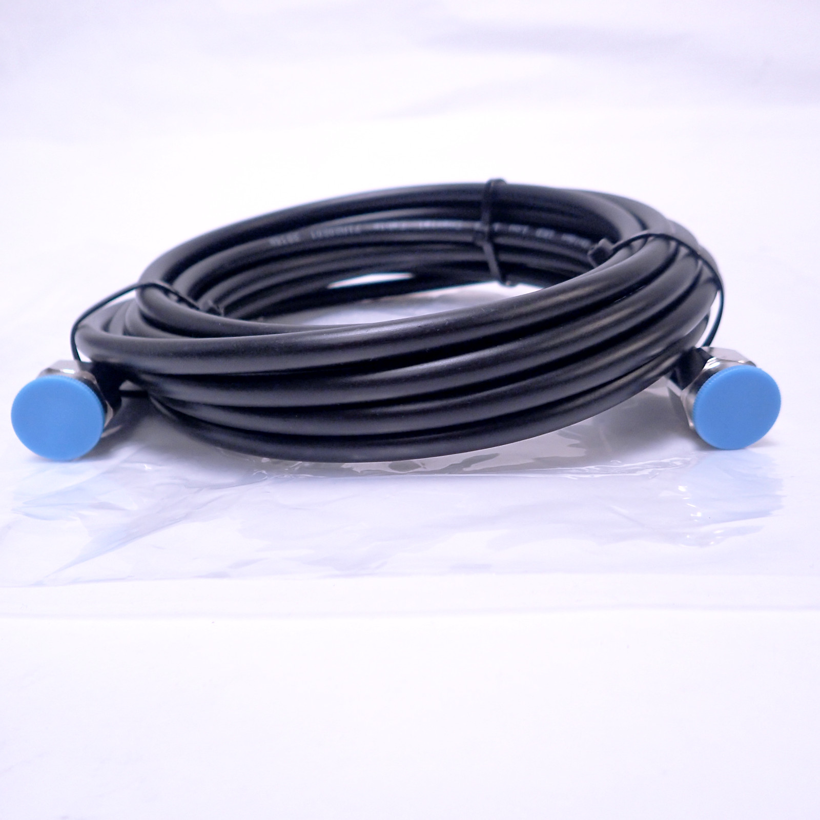 UNIDEN U5D UNI-118 NM-NM BLACK COAXIAL LOW LOSS CABLE 5M/15FT 50Ohm COAX, NEW