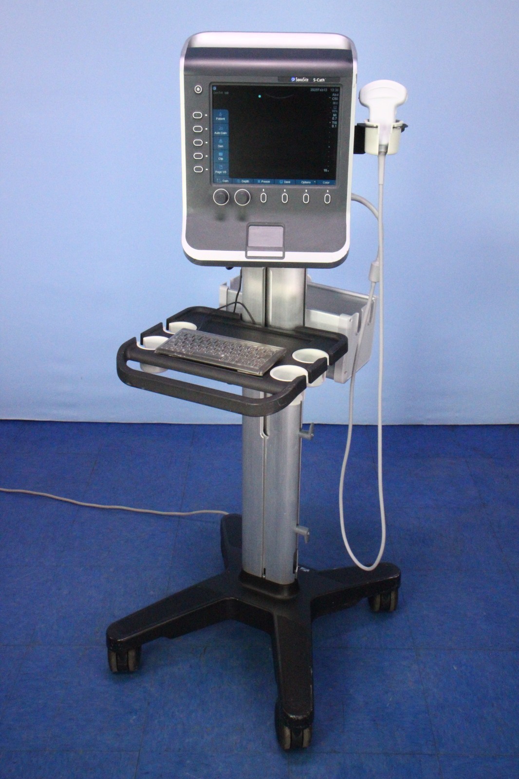 SonoSite S-Cath Ultrasound with Transducer & Cart
