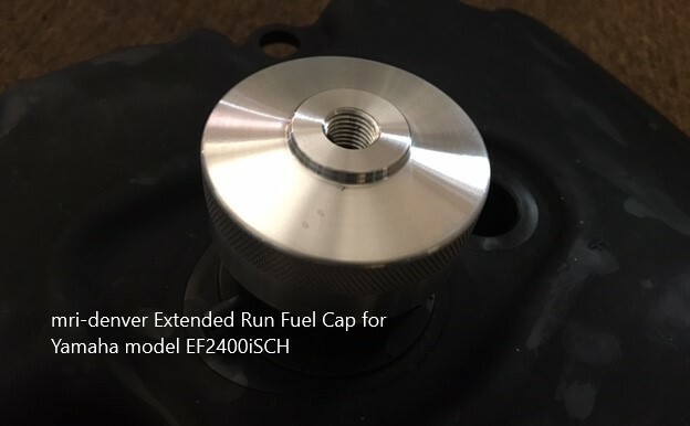 YAMAHA EF2400iSHC INVERTER GENERATOR EXTENDED RUN FUEL CAP