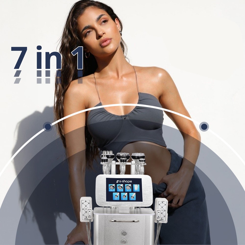 Professional 7 in 1 Standing Beauty Machine for Body & Facial Management Salon