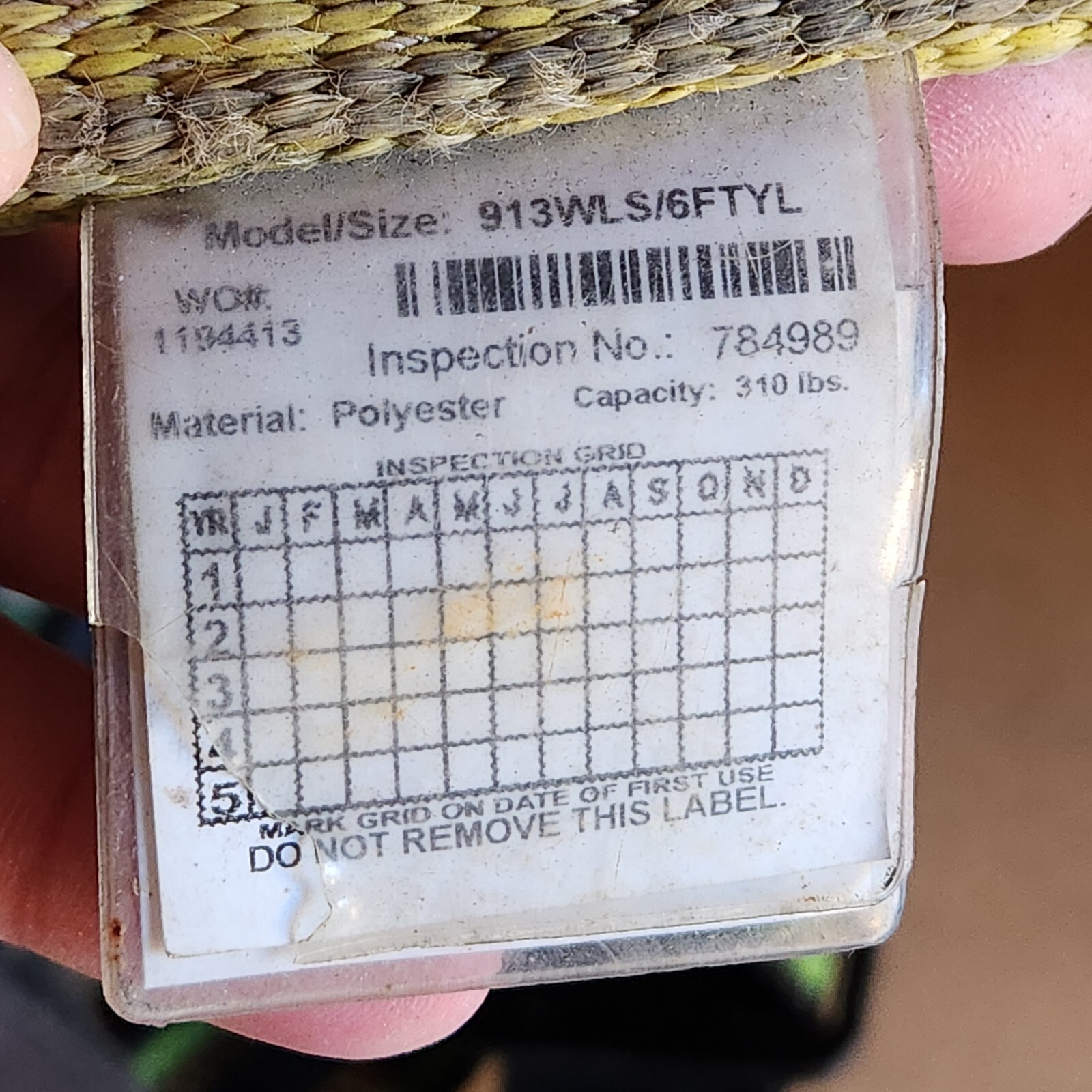 Miller Duraflex Harness E650 UGNU 400lbs + Sofstop 913WLS 6ft