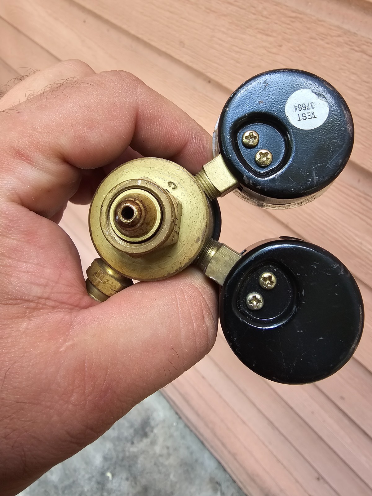 Victor G150-15-200R Acetylene Regulator – Works Great – Missing a Plastic Cover