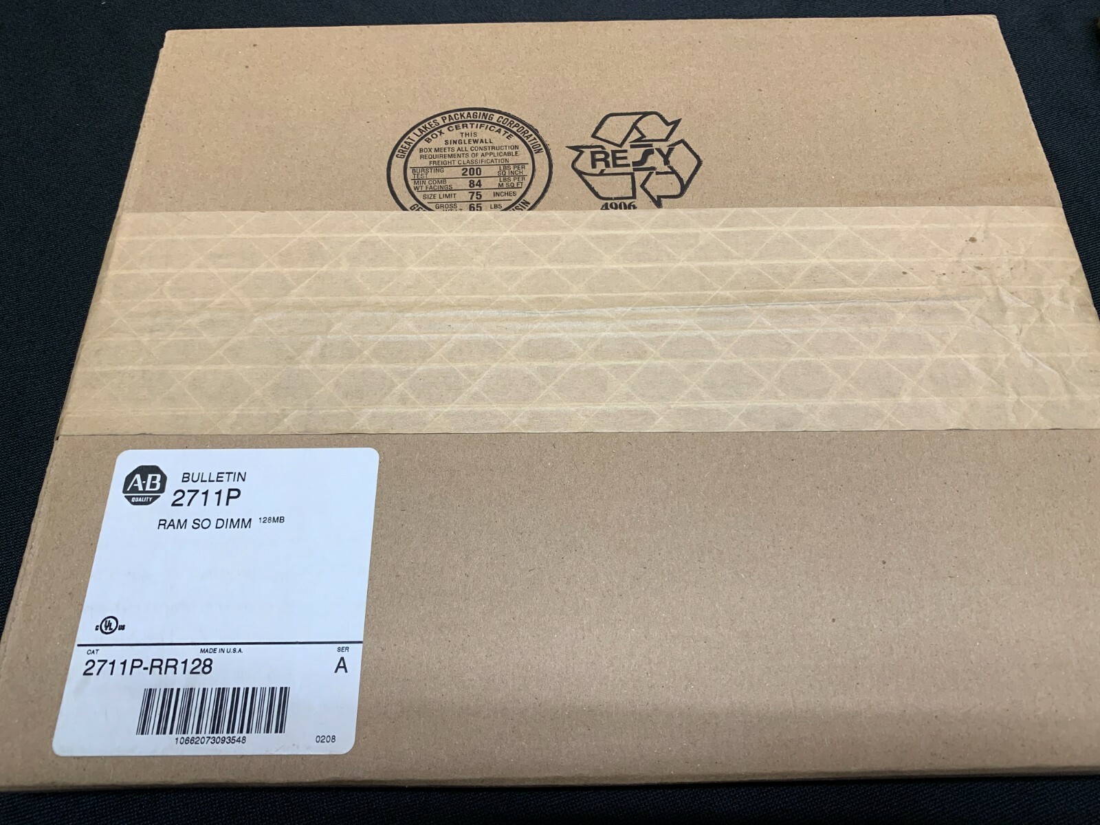 Rockwell Automation Allen-Bradley 2711P-RR128 RAM SO DIMM 128MB *BRAND NEW*