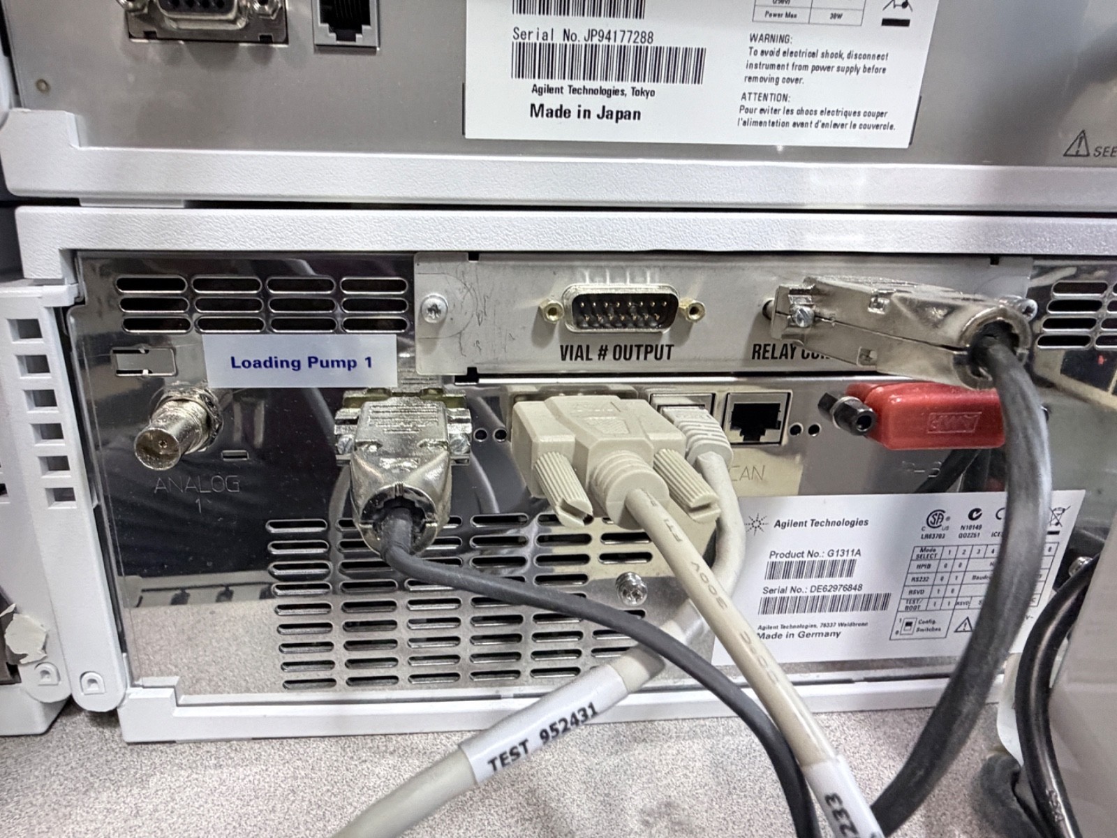 THERMO SCIENTIFIC TRANSCEND II 2306TX AGILENT G1311A G1312A G1322A PAL HTS-XT
