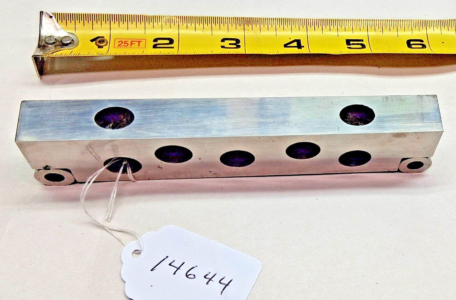 Machinist / Toolmaker Sine Bar, .61″ Wide x 5-1/2″ Long, Made by Toolmaker, USA