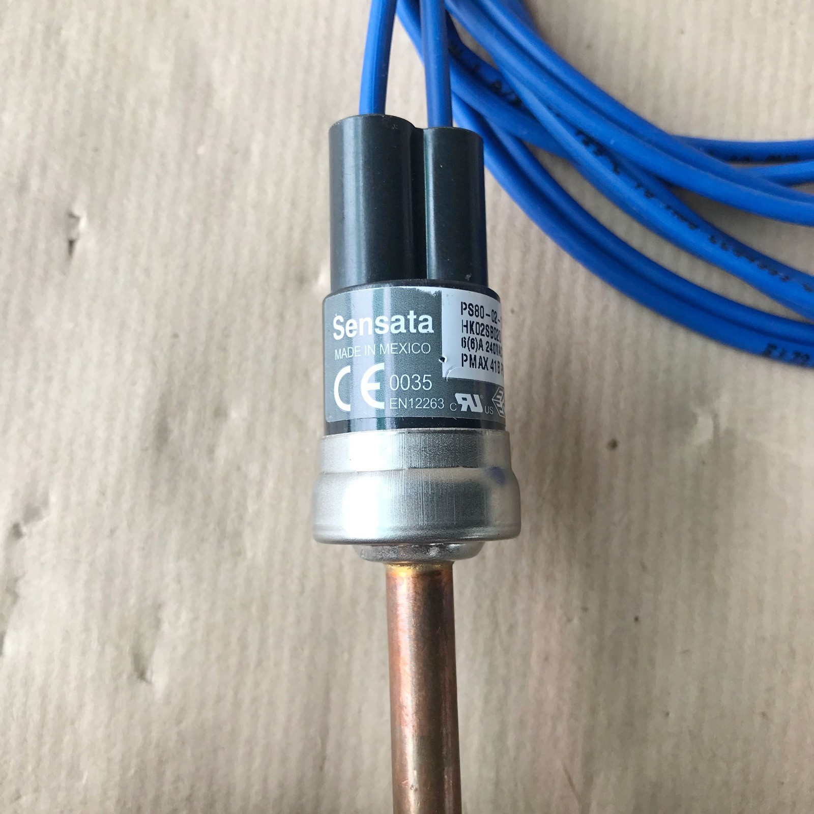 CARRIER HK02SB020 PRESSURE SWITCH