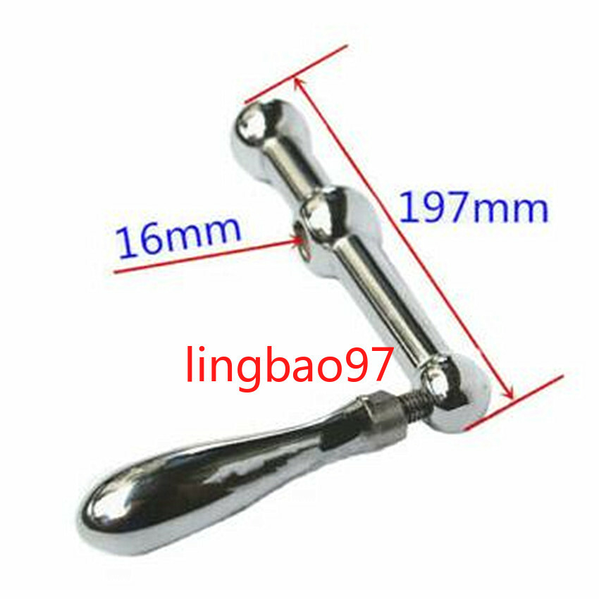 BRIDGEPORT Milling Machine Part- Three Ball Metal Crank Handle 197mm*Ø16mm M10
