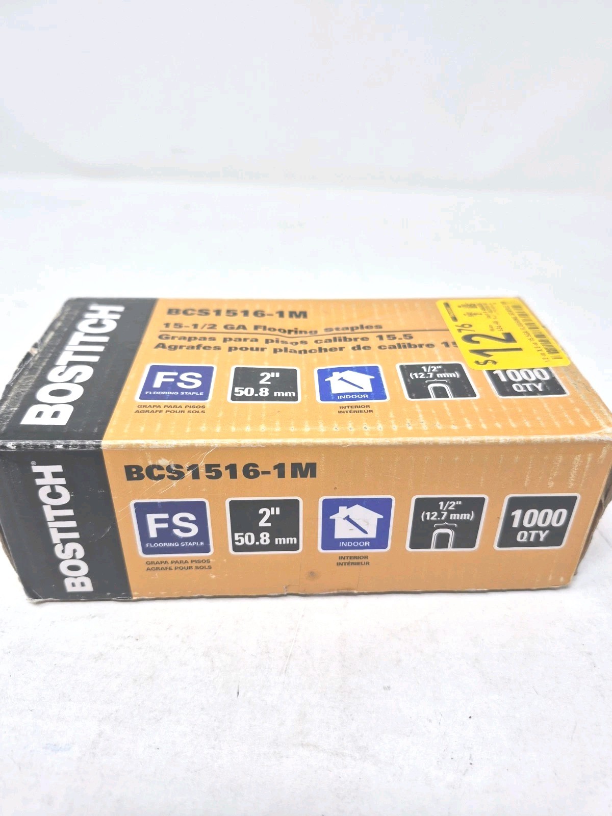 Bostitch Flooring Staples BCS1516-1M 15-1/2 Gauge 2″ – 1 Set Missing