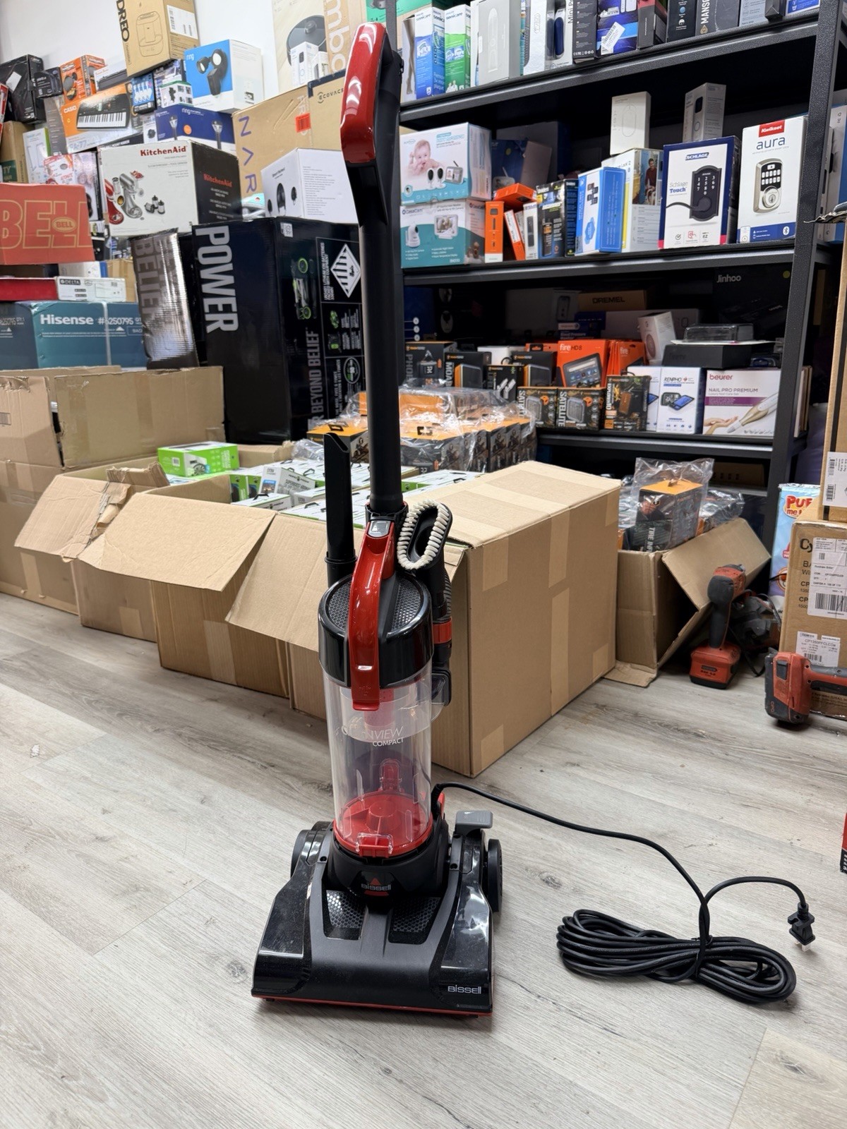 Bissell CleanView Compact Upright Vacuum, Lightweight Design for 3508 (Brand New