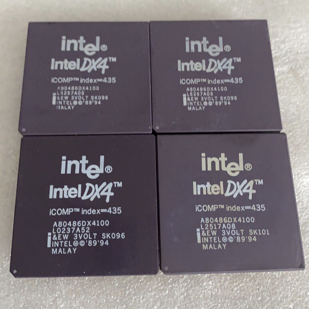 Intel A80486DX4-100 A80486DX4100 High-Performance 32-Bit MPU 100MHz x 1PC