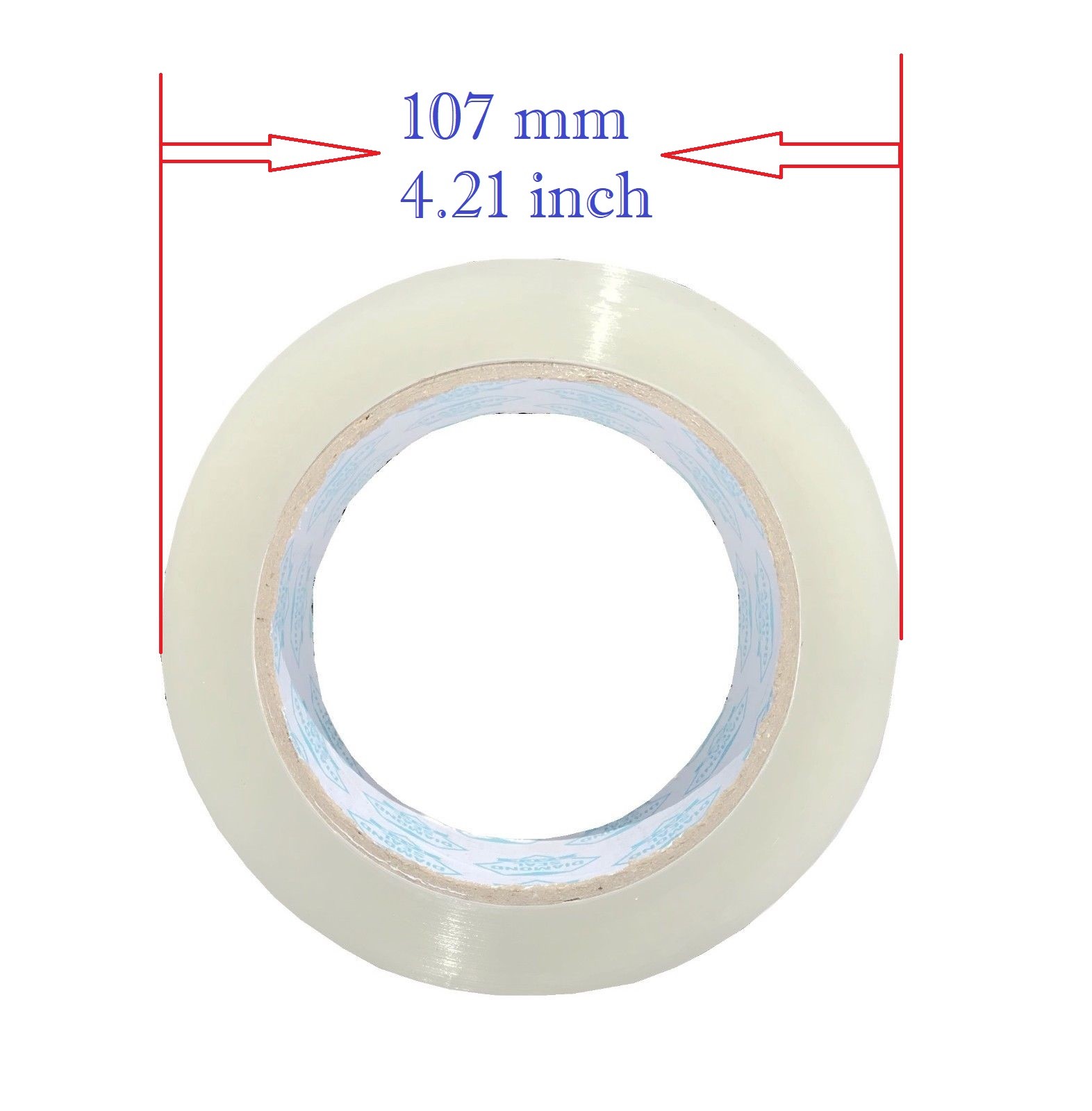 Tape Clear Packaging Shipping Tape, 2-Inches x 110 YDS, Pack of 36