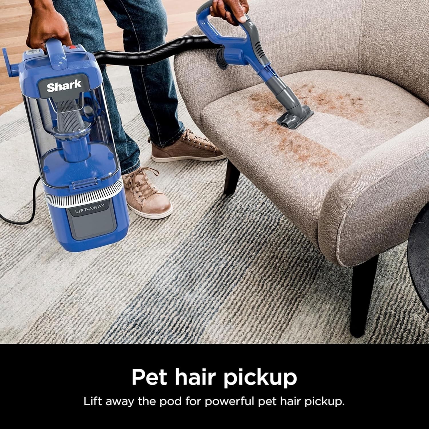 Shark LA360 Navigator Lift-Away ADV Upright Vacuum Self-Cleaning Brushroll pet