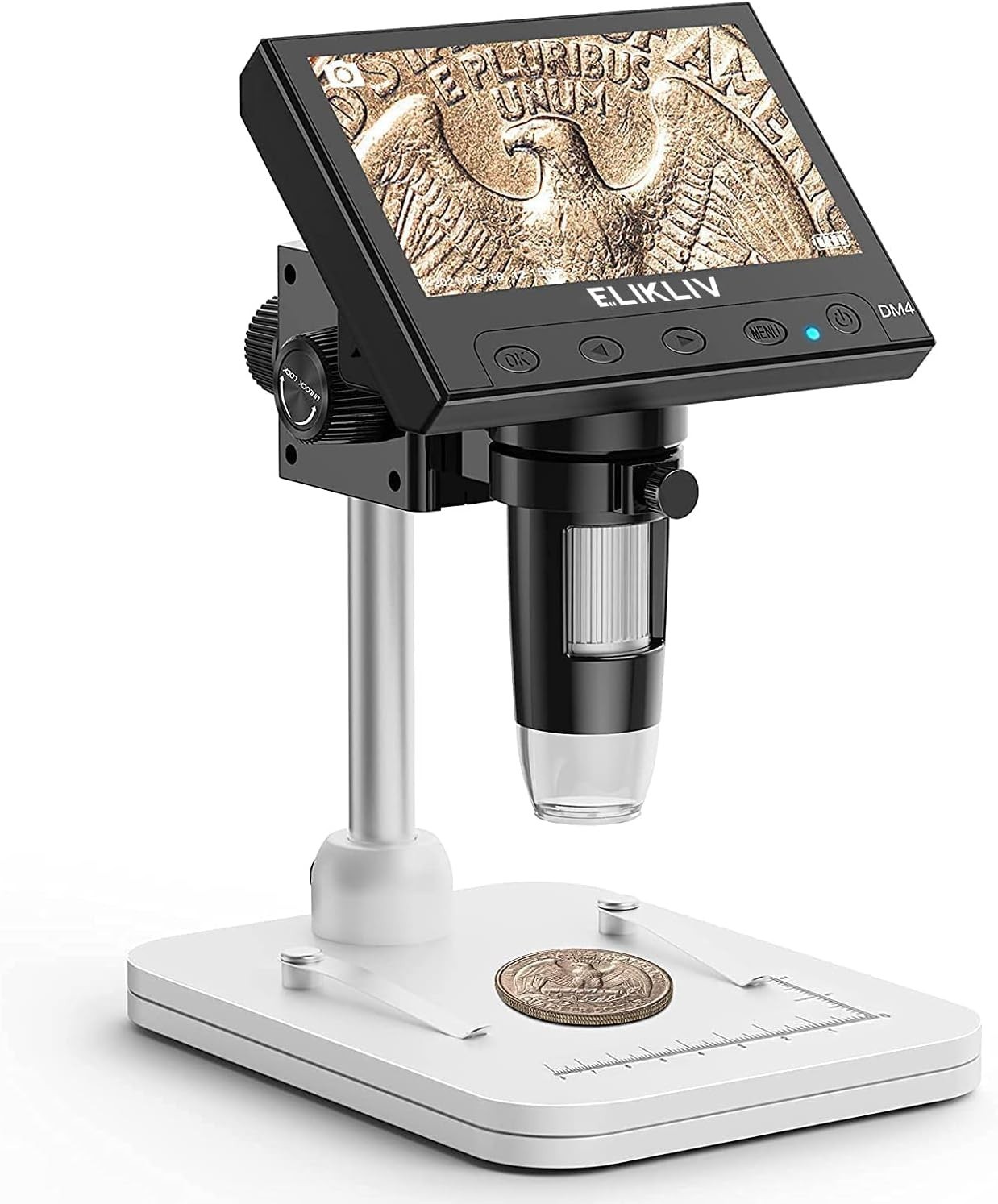 Coin Collectors Essential: 1000x Magnification Microscope