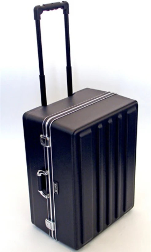 241811H – PLATT LUGGAGE – HEAVY-DUTY POLYETHYLENE CASE WITH WHEELS AND TELESCOPI