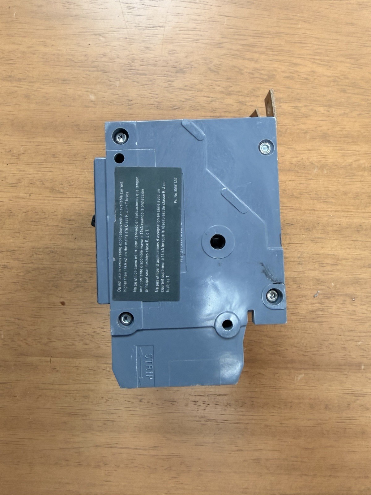 Siemens BQD340 40 Amp 480Y/277 VAC 3 Pole BQD Bolt on Circuit Breaker