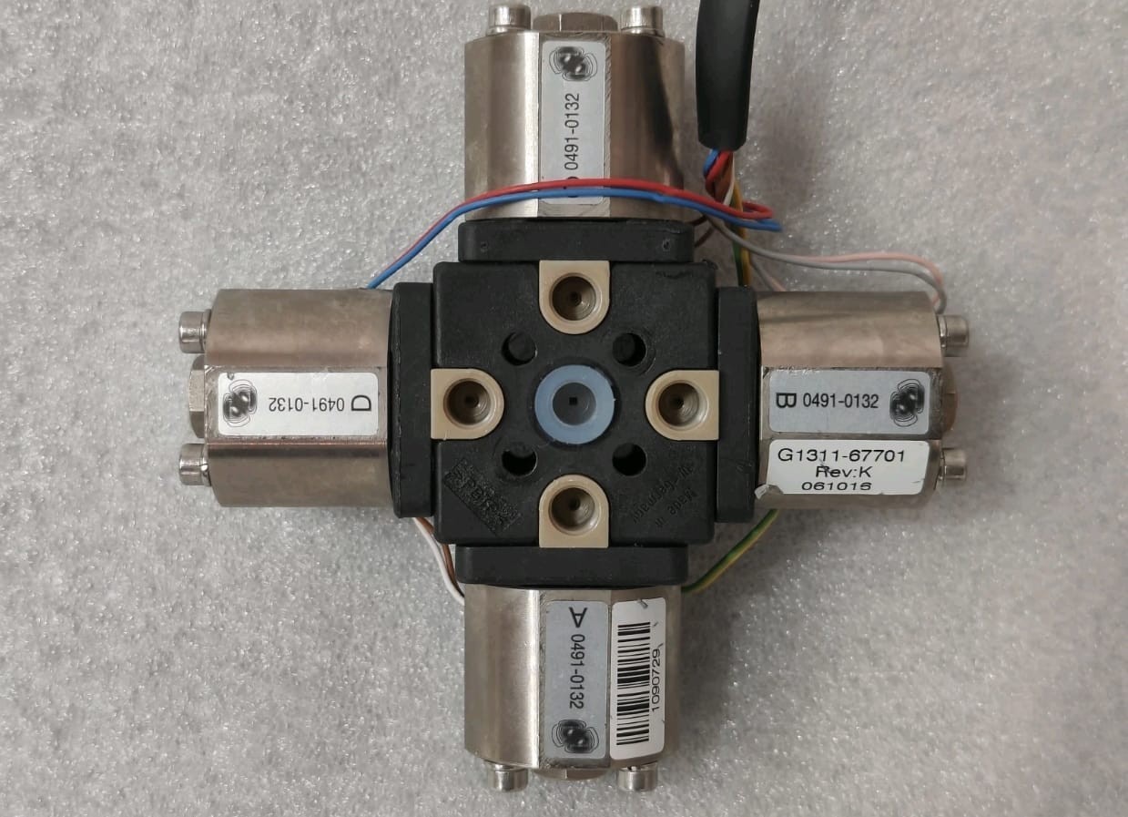 AGILENT TECHNOLOGIES G1311-67701 MCGV MULTI CHANNEL GRADIENT VALVE ASSY REV:K