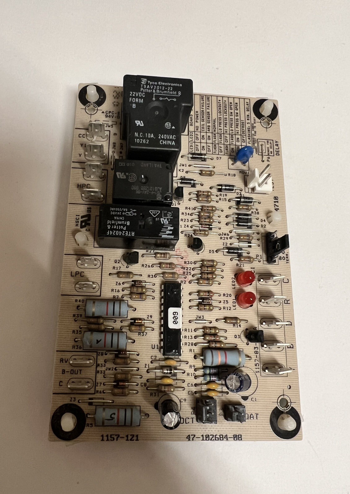 Rheem Ruud Control Board 1157-121 47-102684-08
