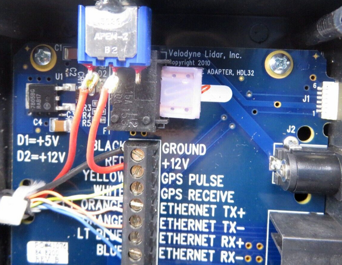 Velodyne Lidar Interface Box