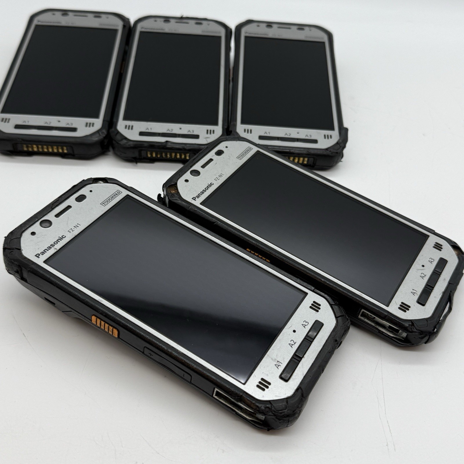 Lot Of 5 Panasonic FZ-N1 ToughBook Mobile HandHeld Scanner Dual Sim (ST2)