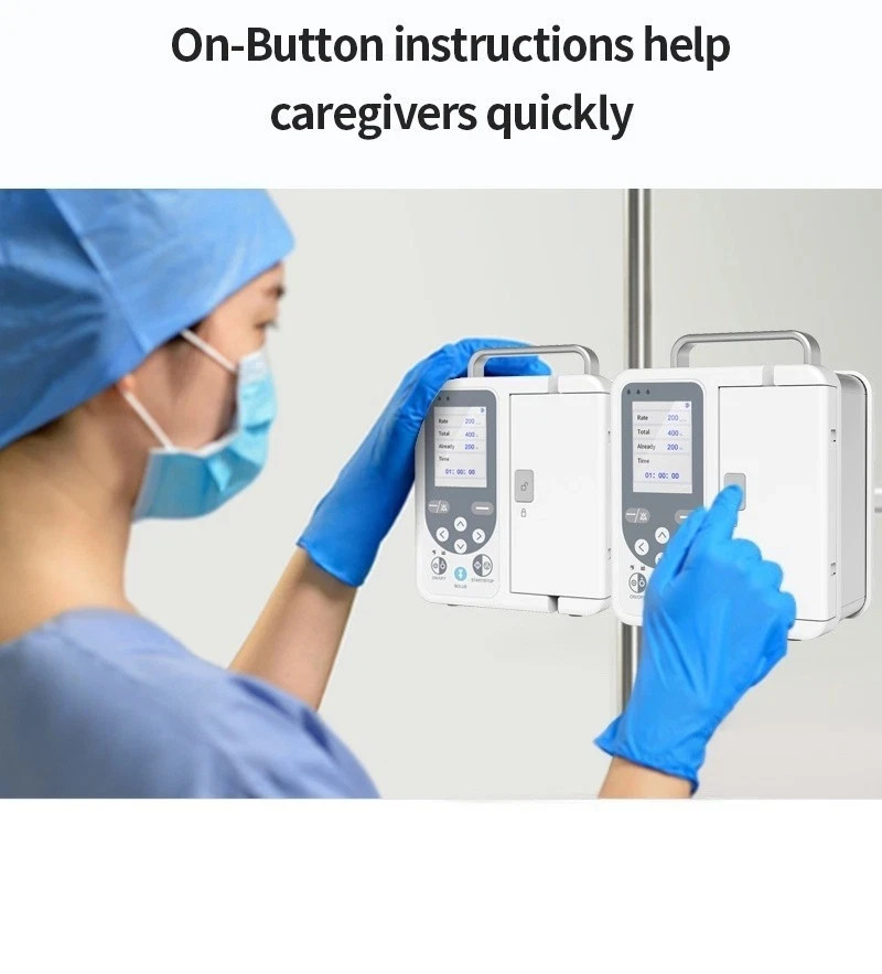 US Stock Human Use Volumetric Infusion Pump – High Precision with Alarm System
