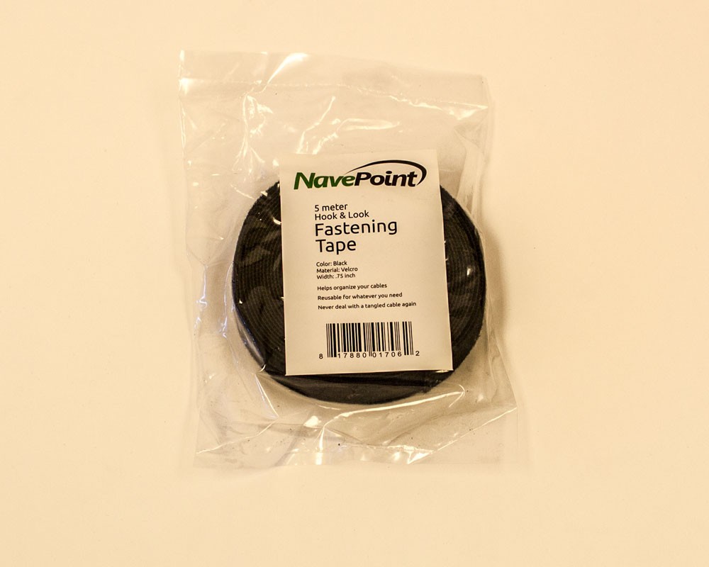 3/4″ Inch Roll Hook and Loop Reusable Cable Ties Straps 5M 15ft 4 Pack