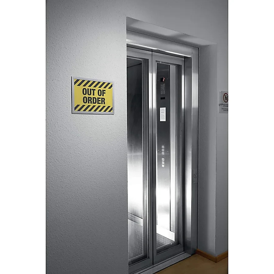 DuraFrame Wallpaper Sign Holder,8.50″ x 11″ Frame Size, Wall Mountable, cs of 10