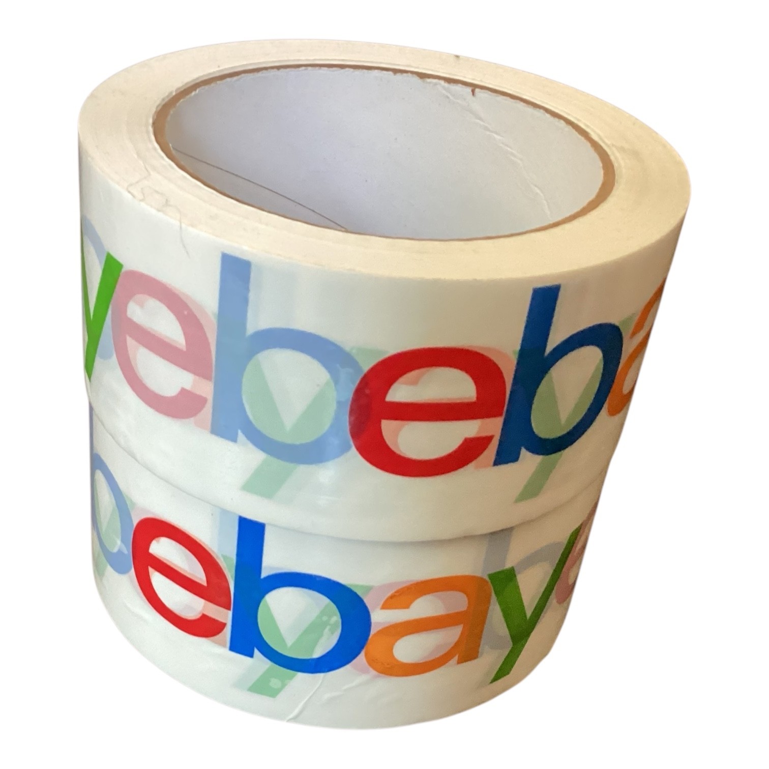 eBay Branded BOPP Packaging Tape 2 Rolls New 2” X 75 Yards