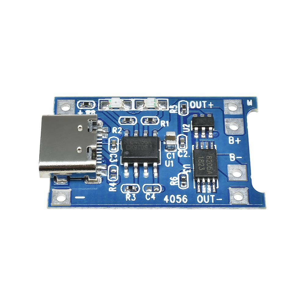 5V 1A USB-C TP4056 DW01A 18650 Lithium Battery Charging Charger Module 1/2/5/10x