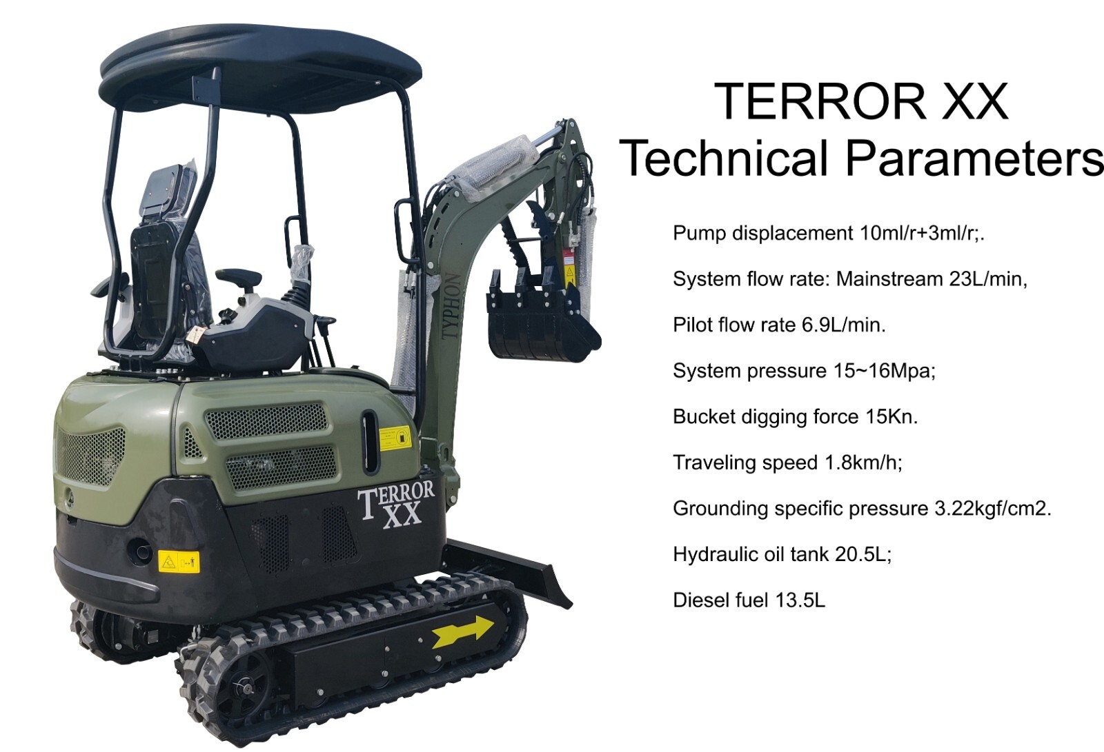 FREE SHIPPING 2025 2 Ton New Mini Excavator, KUBOTA D902 Diesel Engine 16 hpOpen