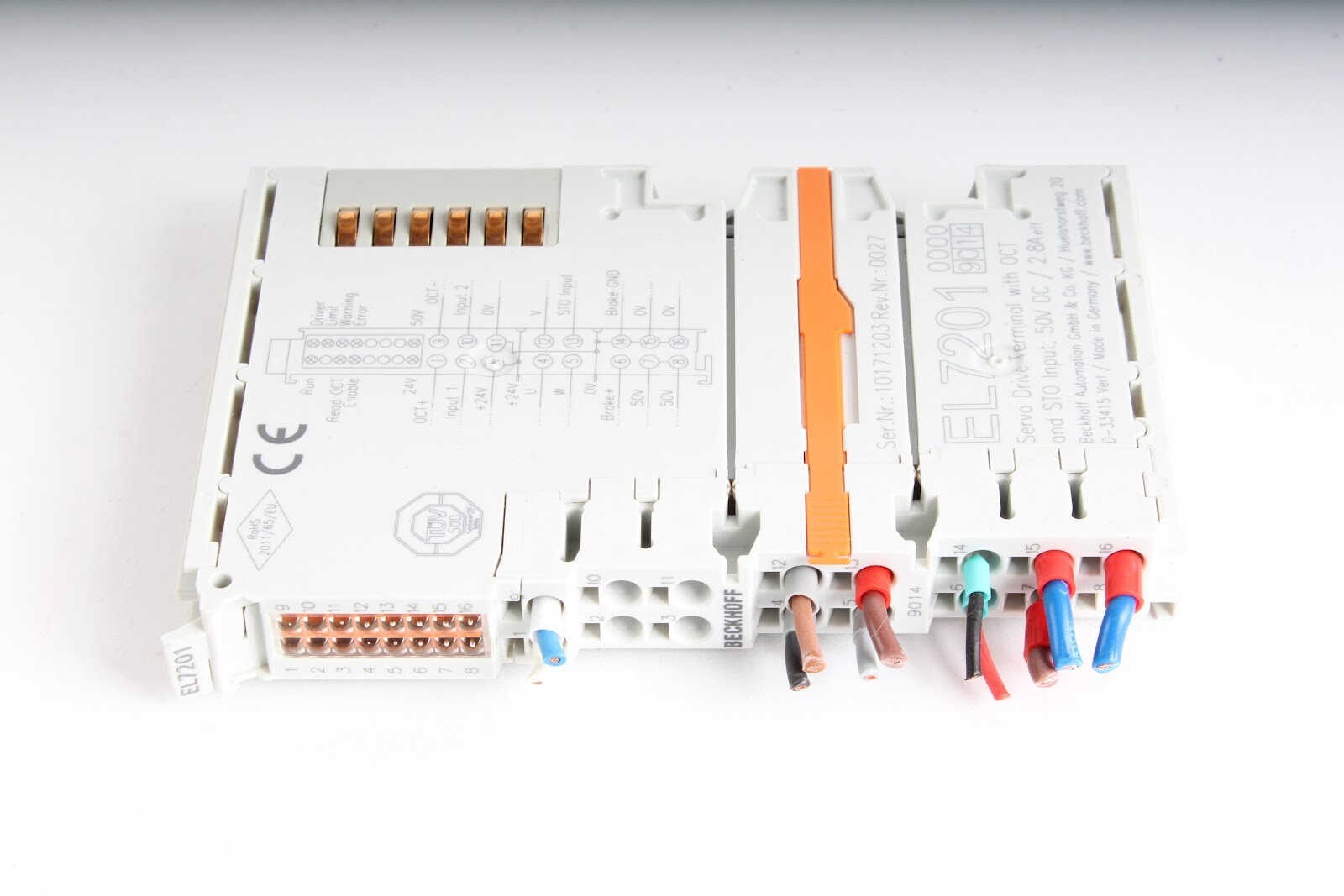 Beckhoff EL7201 Servo Drive Terminal with OCT