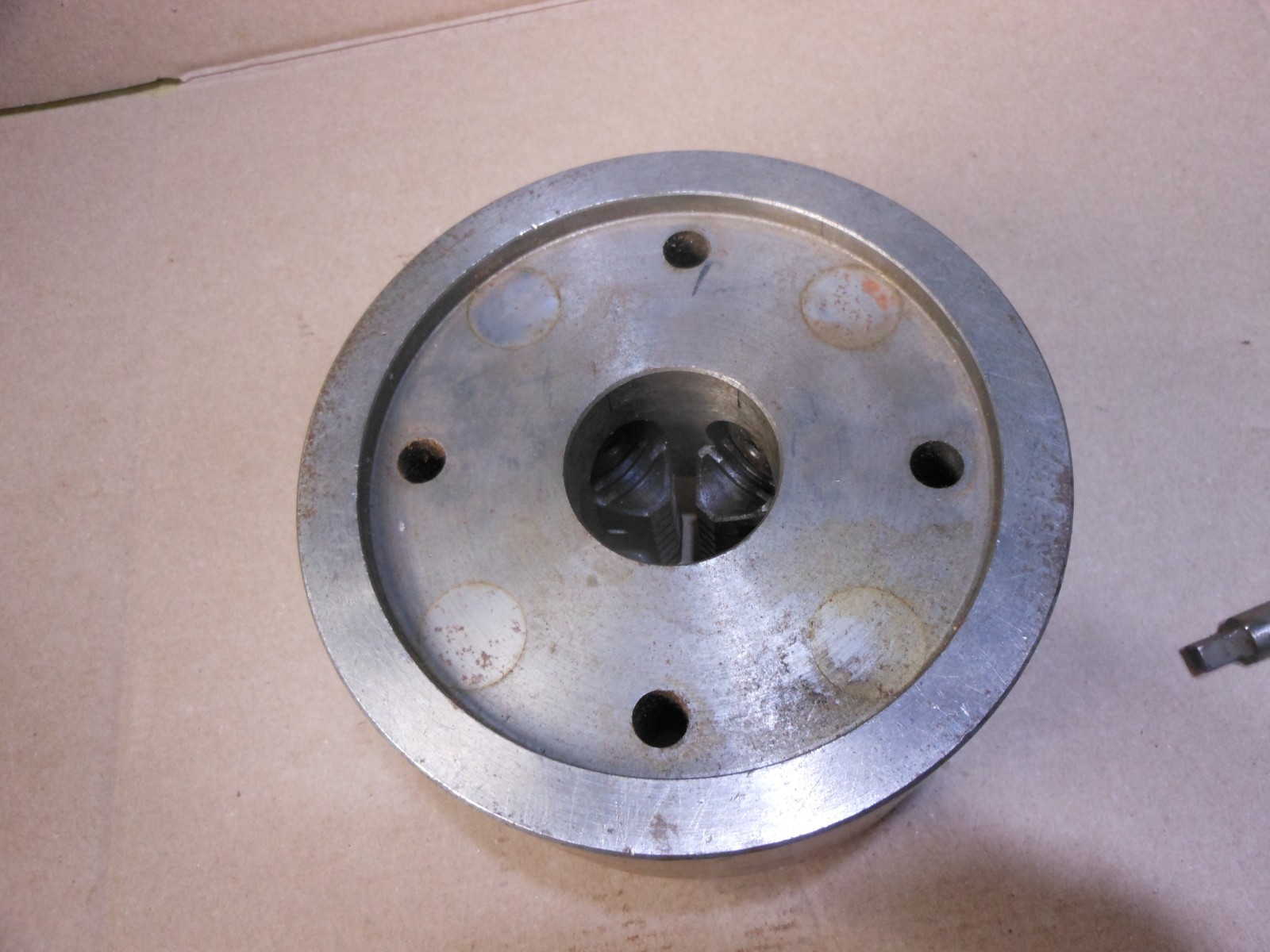 6″ Enco Lathe Chuck 4 Jaw Plain Back 271-6005 2773