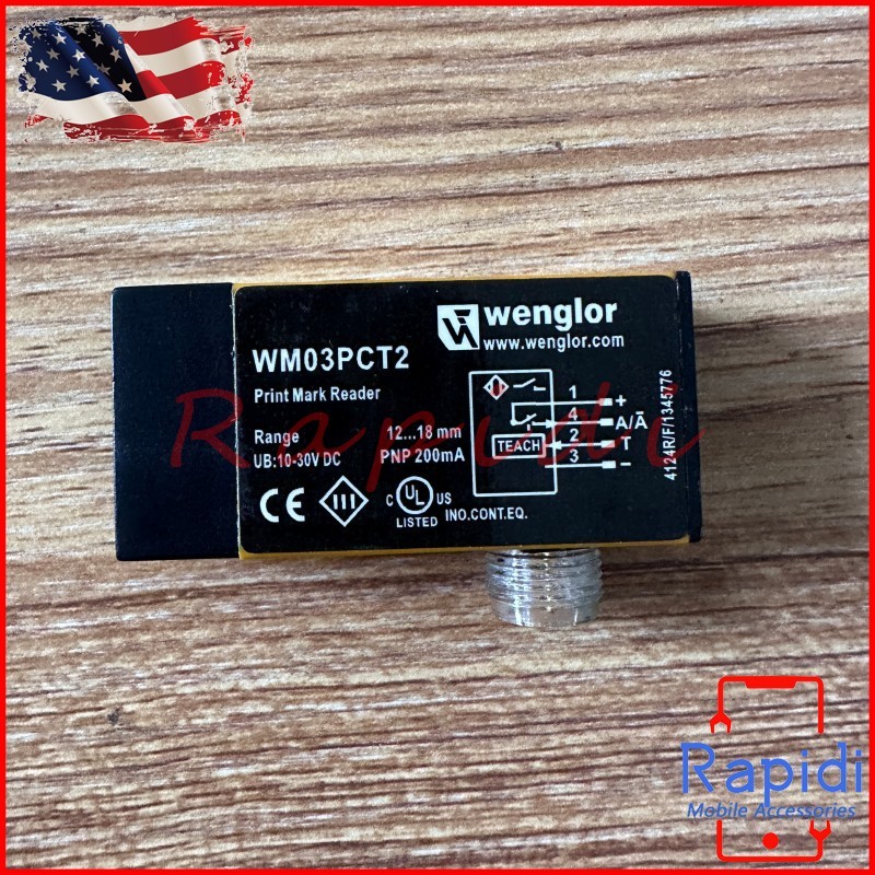 New In Box Photoelectric Sensor Switch For Wenglor WM03PCT2 10-30VDC 4Pins