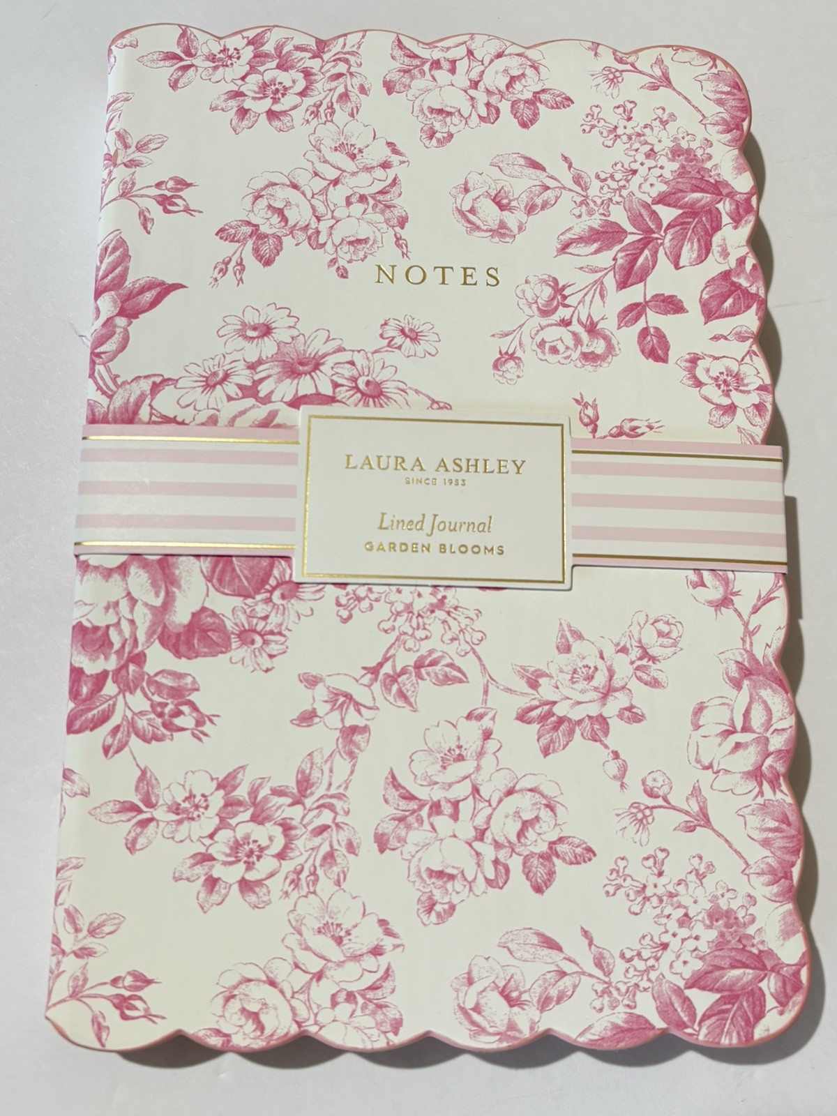 Laura Ashley Floral Lined Journal Notebook Garden bloom