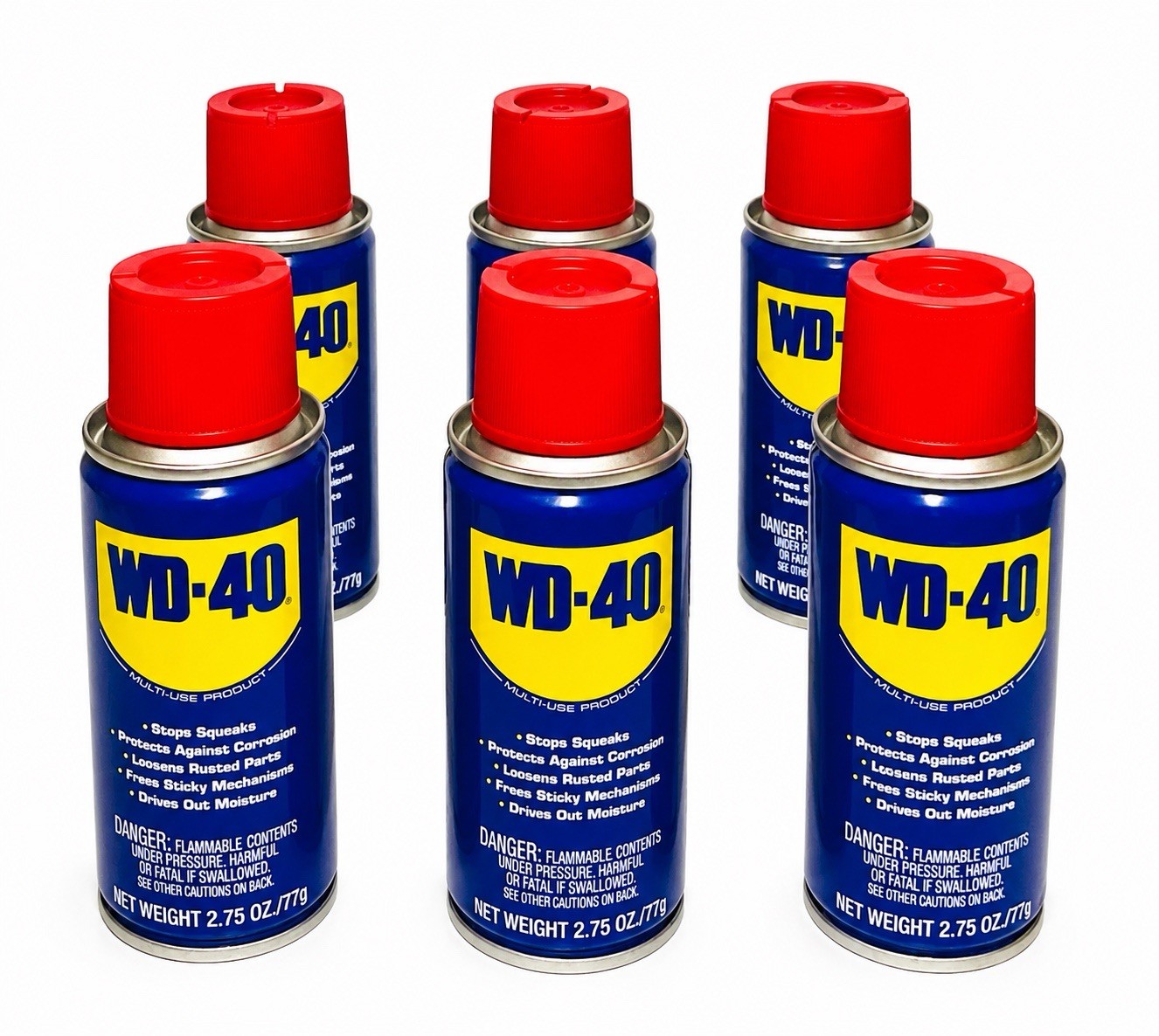 WD-40 Multi Use Product Spray 2.75 Oz (6PACK) Lubricant Rust Protection